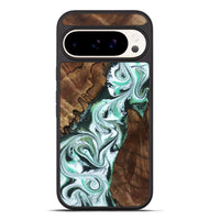 Pixel 9 Pro XL Wood Phone Case - Shirley (Green, 802084)