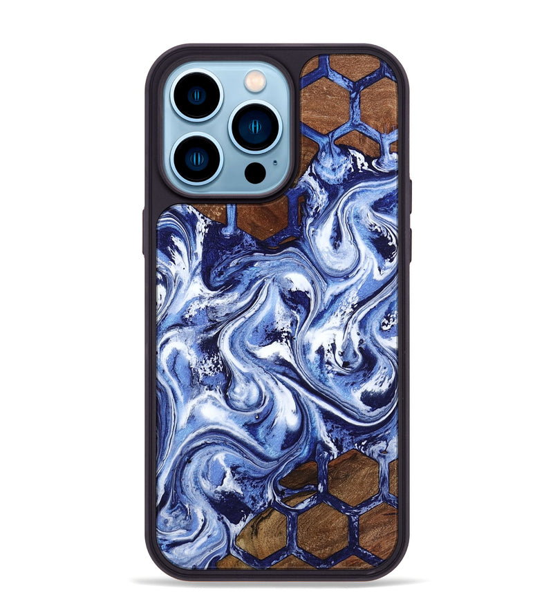 iPhone 14 Pro Max Wood Phone Case - Finn (Pattern, 802086)