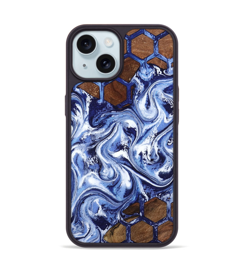 iPhone 15 Wood Phone Case - Finn (Pattern, 802086)