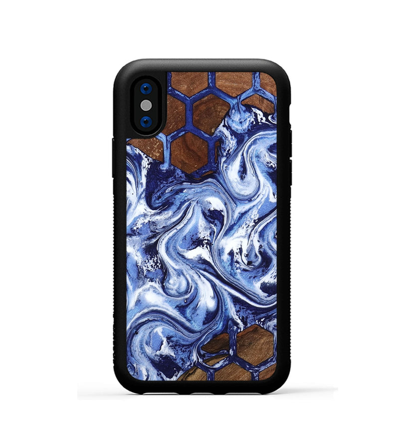 iPhone Xs Wood Phone Case - Finn (Pattern, 802086)
