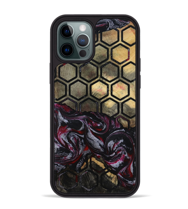 iPhone 12 Pro Max Wood Phone Case - Linsey (Pattern, 802087)