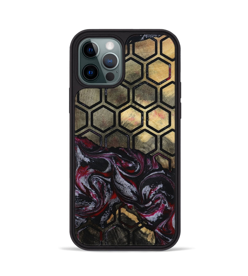 iPhone 12 Pro Wood Phone Case - Linsey (Pattern, 802087)