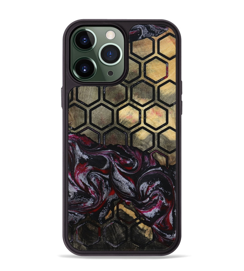 iPhone 13 Pro Max Wood Phone Case - Linsey (Pattern, 802087)