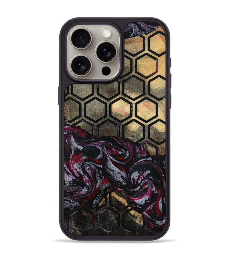 iPhone 15 Pro Max Wood Phone Case - Linsey (Pattern, 802087)