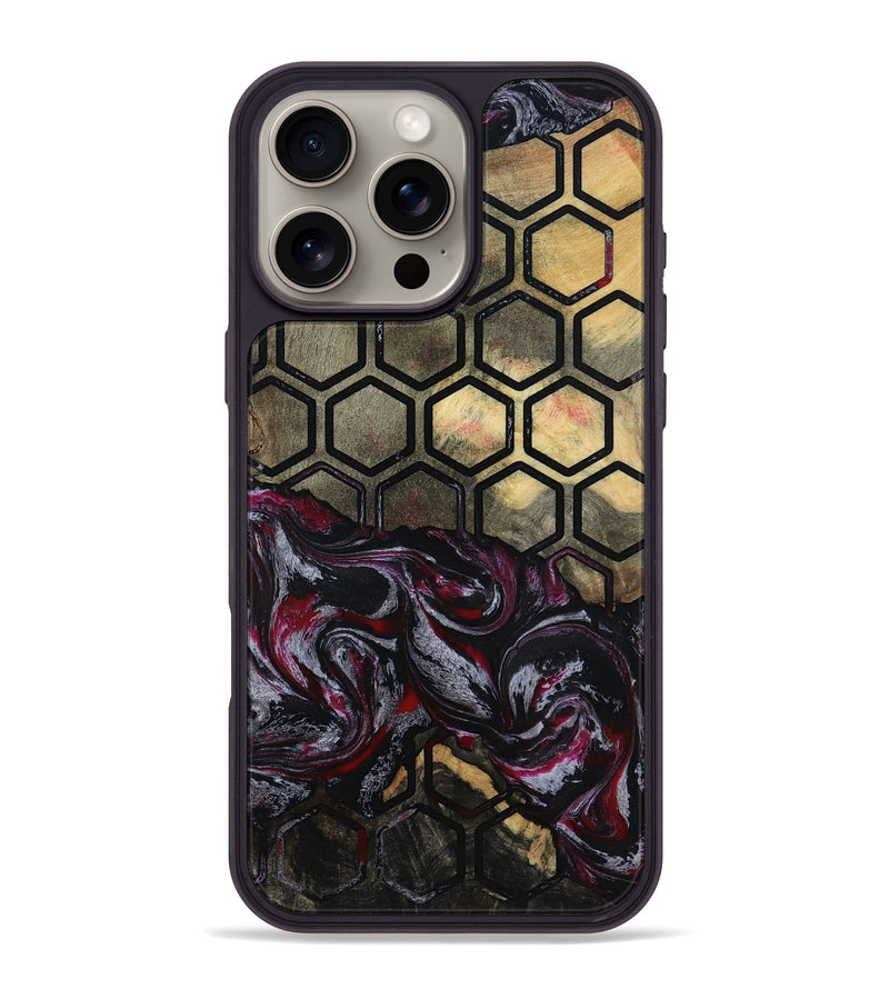 iPhone 16 Pro Max Wood Phone Case - Linsey (Pattern, 802087)