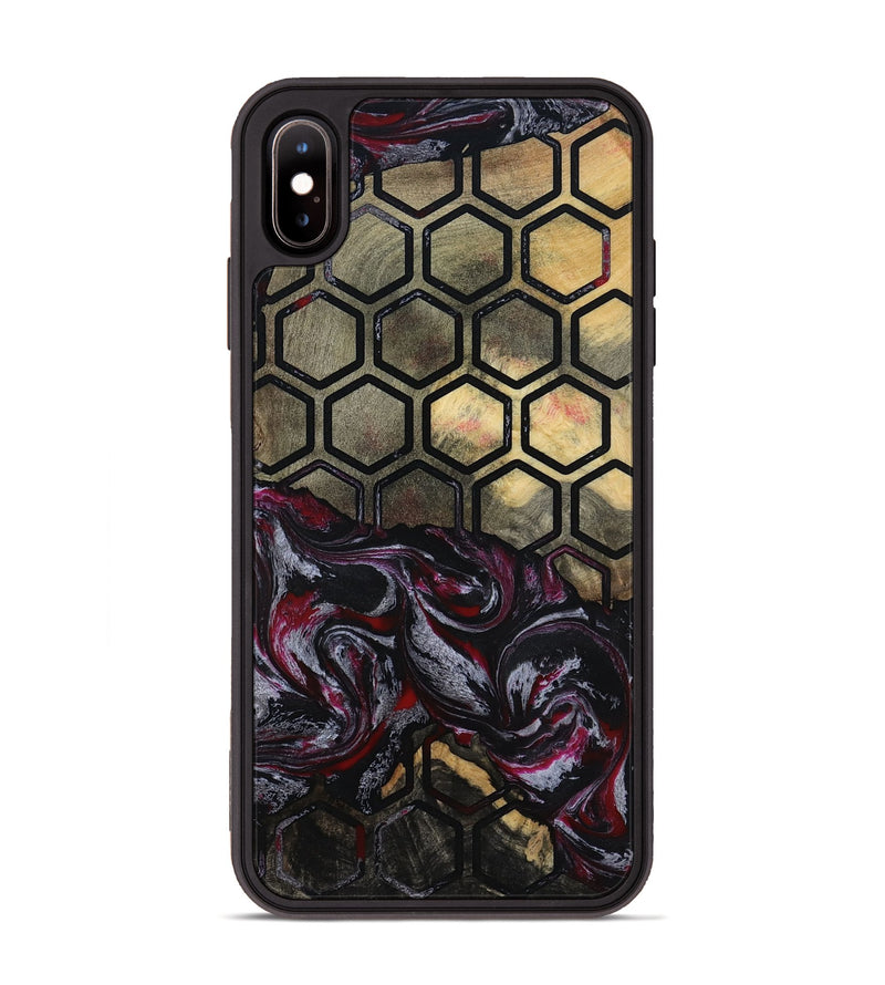 iPhone Xs Max Wood Phone Case - Linsey (Pattern, 802087)