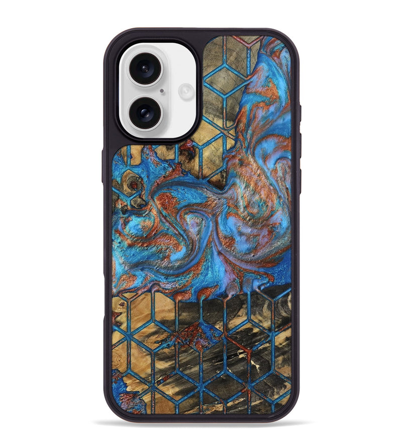 iPhone 16 Plus Wood Phone Case - Jarred (Pattern, 802088)