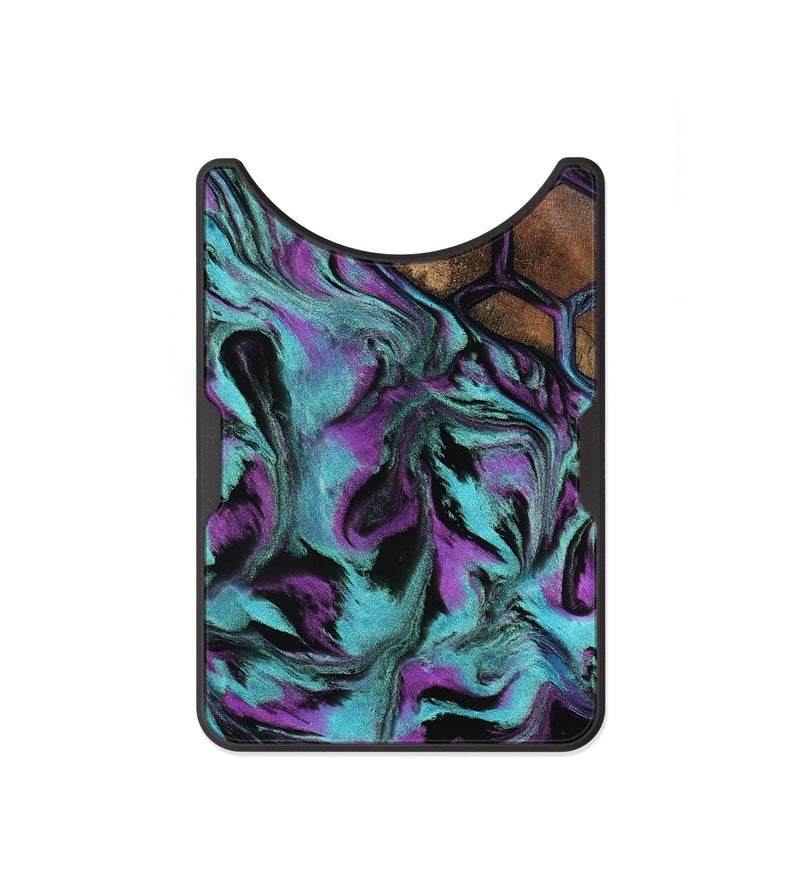 Alloy Wood Wallet - Coleen (Pattern, 802089)