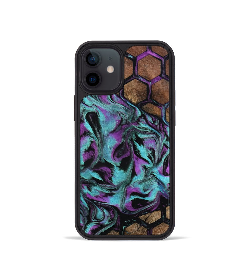 iPhone 12 mini Wood Phone Case - Coleen (Pattern, 802089)