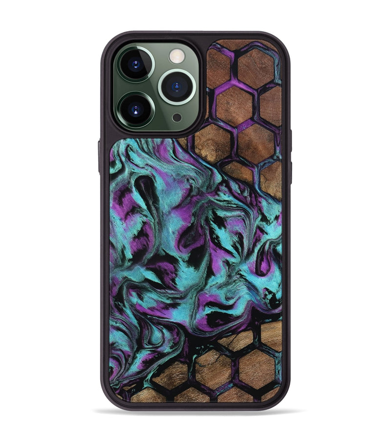 iPhone 13 Pro Max Wood Phone Case - Coleen (Pattern, 802089)