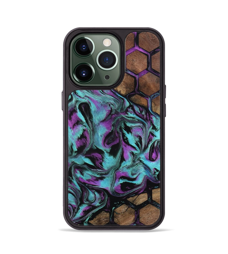 iPhone 13 Pro Wood Phone Case - Coleen (Pattern, 802089)