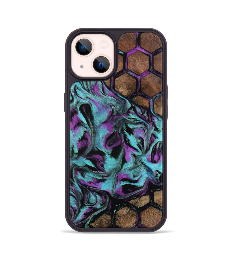 iPhone 14 Wood Phone Case - Coleen (Pattern, 802089)