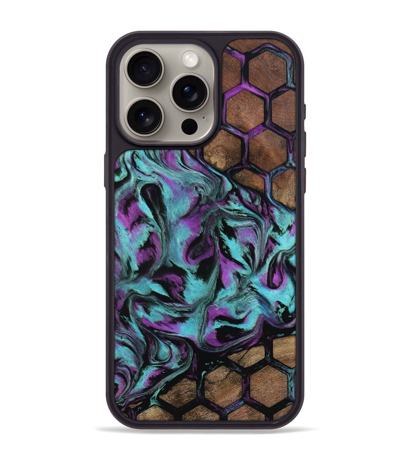 iPhone 15 Pro Max Wood Phone Case - Coleen (Pattern, 802089)