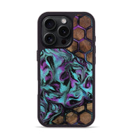 iPhone 16 Pro Wood Phone Case - Coleen (Pattern, 802089)