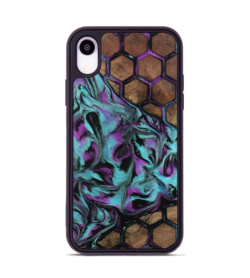 iPhone Xr Wood Phone Case - Coleen (Pattern, 802089)