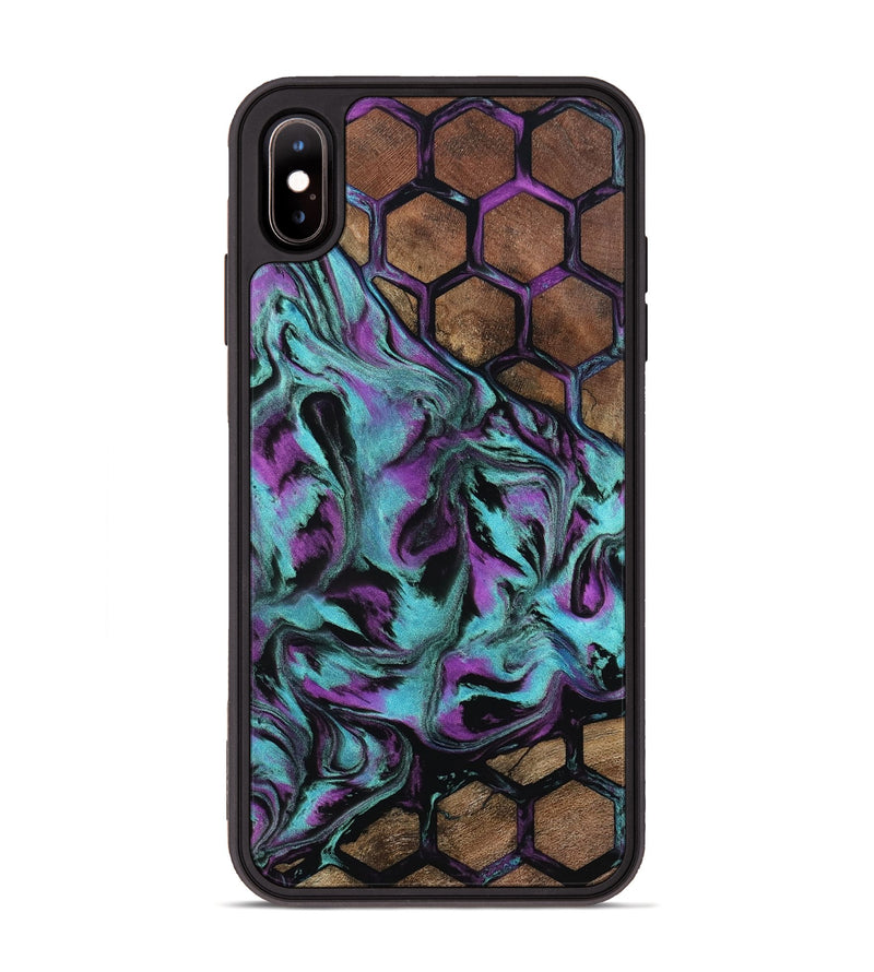 iPhone Xs Max Wood Phone Case - Coleen (Pattern, 802089)