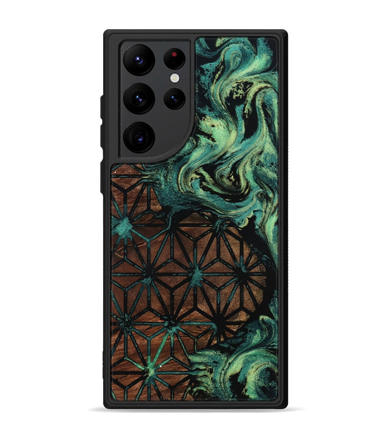 Galaxy S22 Ultra Wood Phone Case - Marla (Pattern, 802090)