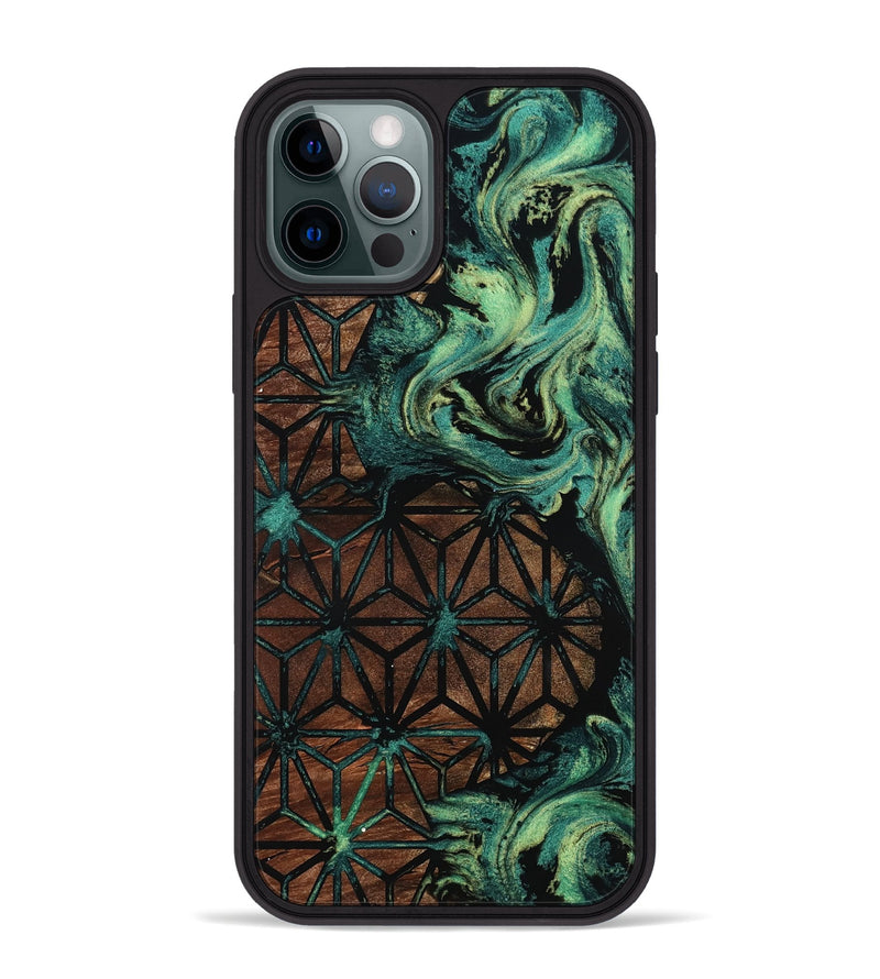 iPhone 12 Pro Max Wood Phone Case - Marla (Pattern, 802090)