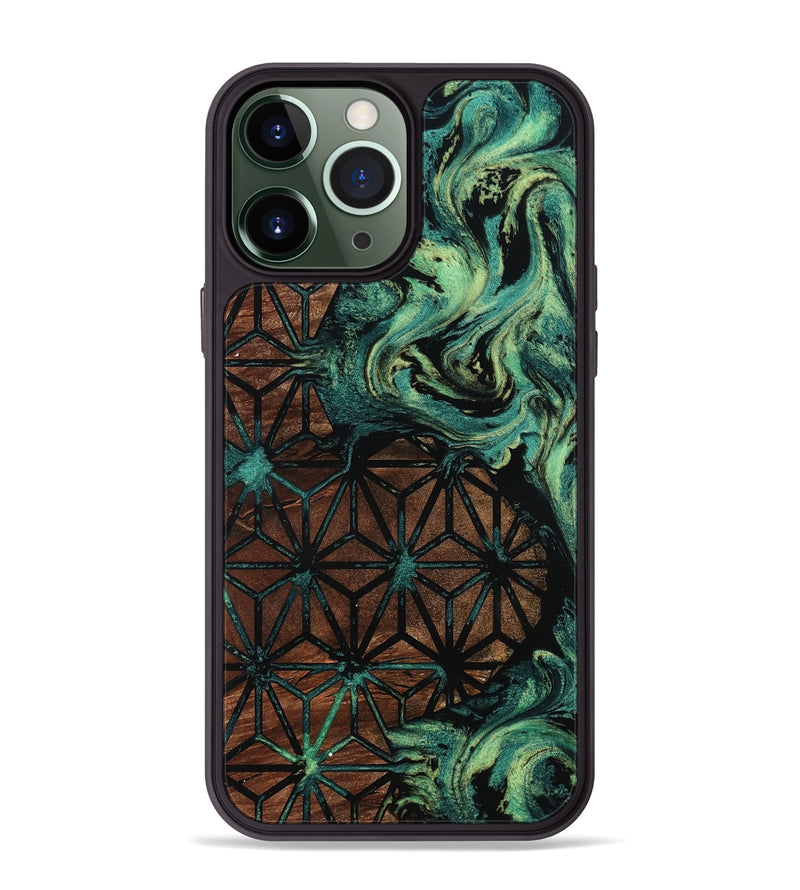 iPhone 13 Pro Max Wood Phone Case - Marla (Pattern, 802090)