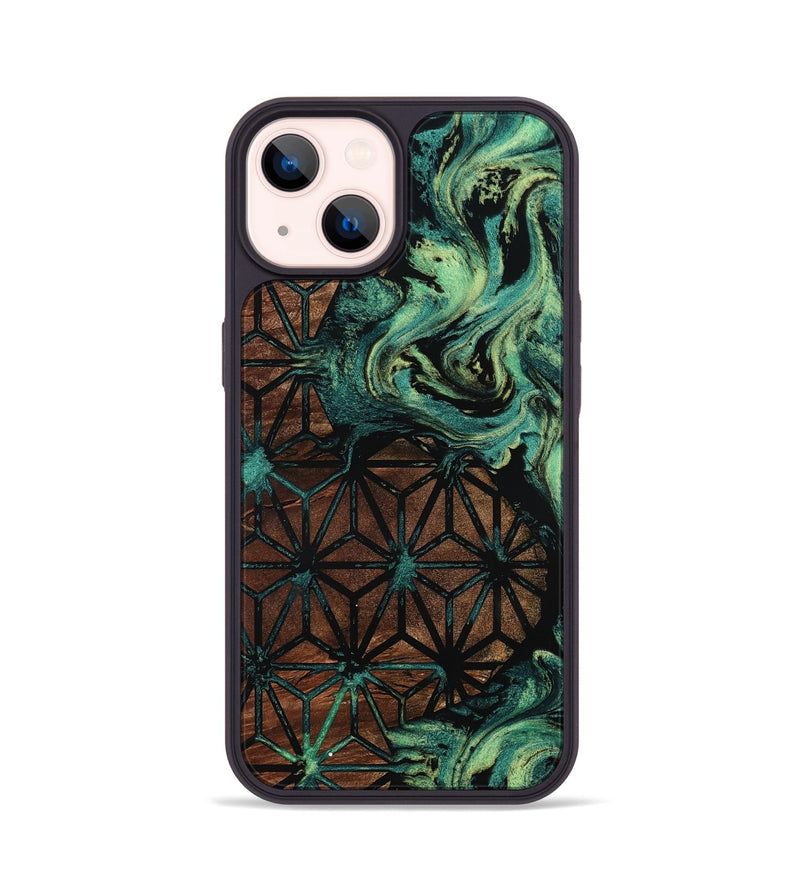 iPhone 14 Wood Phone Case - Marla (Pattern, 802090)