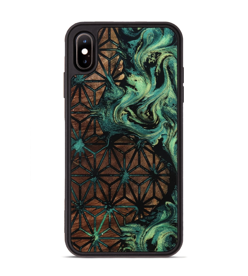 iPhone Xs Max Wood Phone Case - Marla (Pattern, 802090)