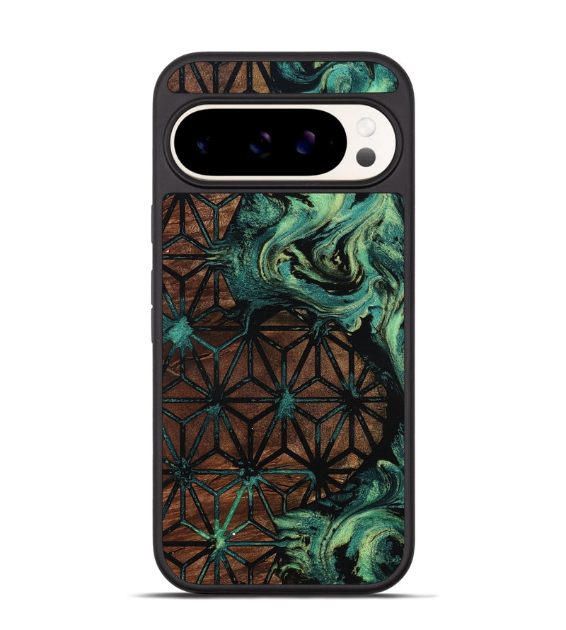 Pixel 9 Wood Phone Case - Marla (Pattern, 802090)
