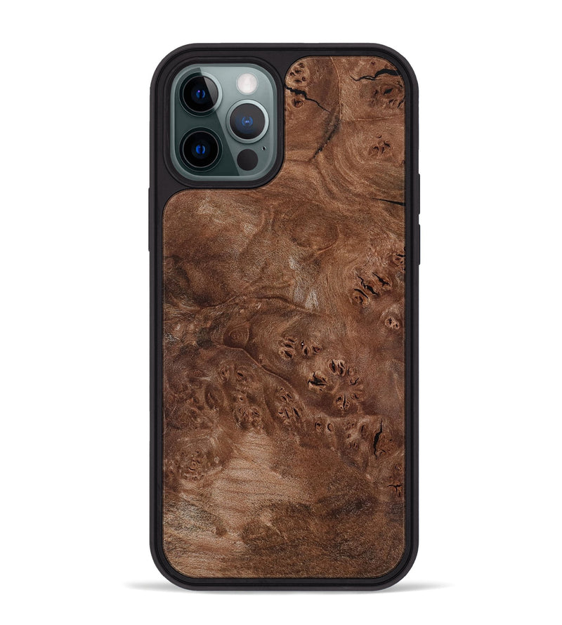 iPhone 12 Pro Max Wood Phone Case - Devin (Wood Burl, 802091)