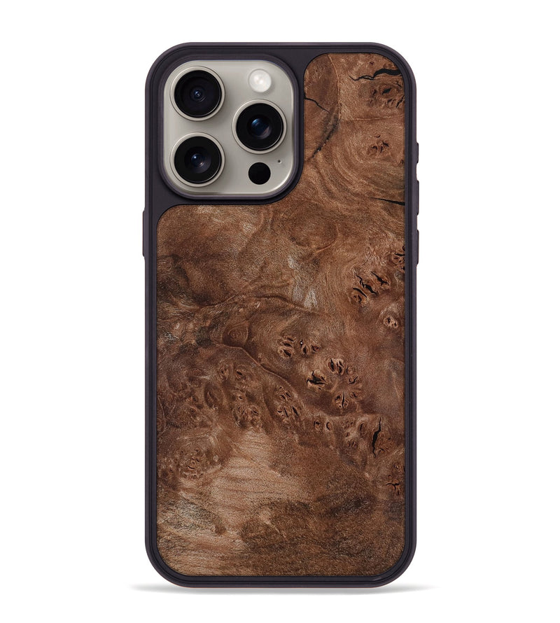 iPhone 15 Pro Max Wood Phone Case - Devin (Wood Burl, 802091)
