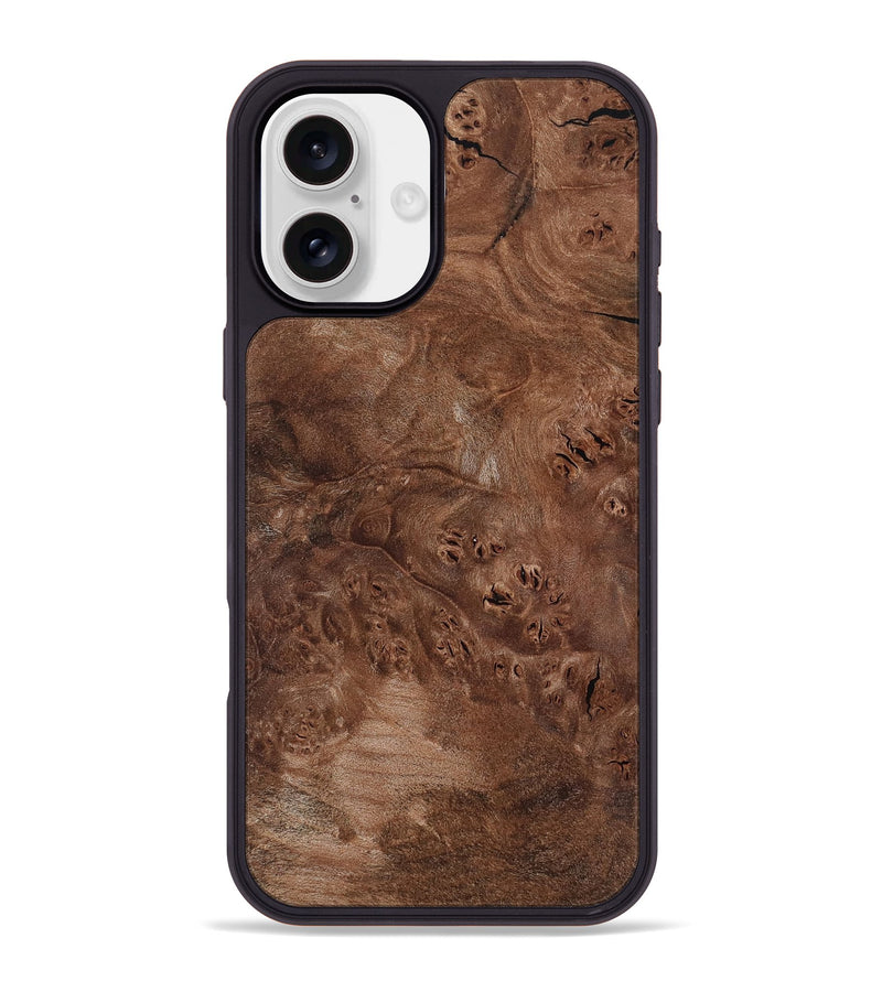 iPhone 16 Plus Wood Phone Case - Devin (Wood Burl, 802091)