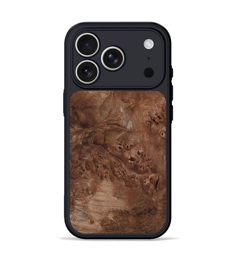 iPhone 17 Pro Wood Phone Case - Devin (Wood Burl, 802091)