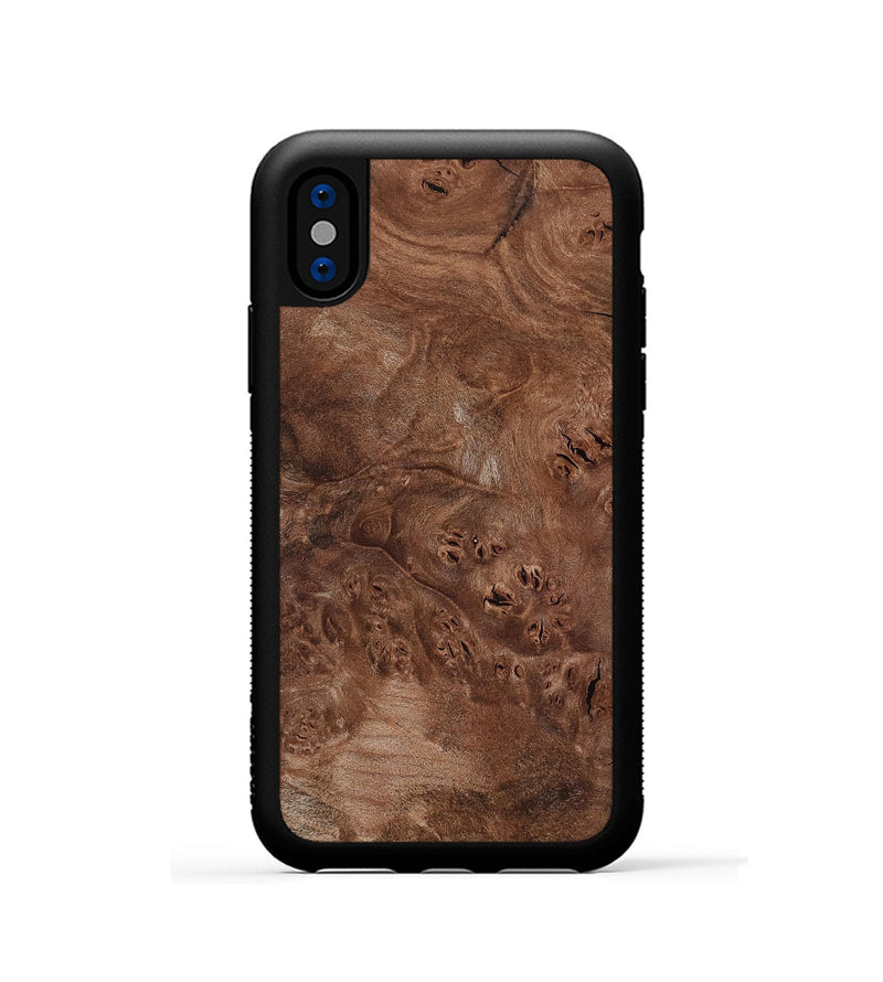 iPhone Xs Wood Phone Case - Devin (Wood Burl, 802091)
