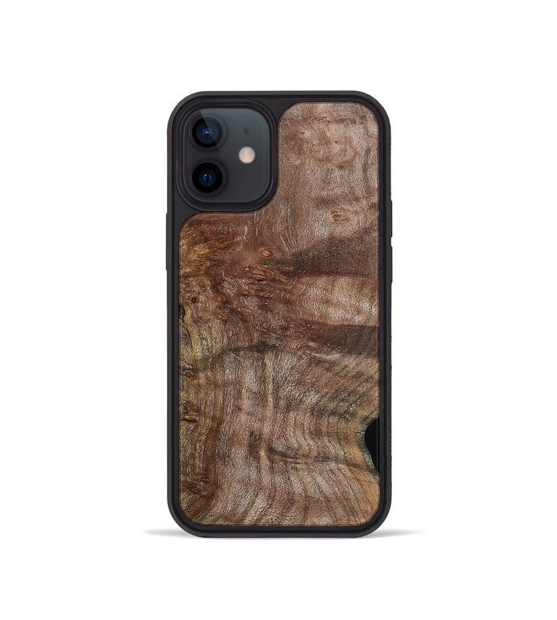 iPhone 12 mini Wood Phone Case - Jeremie (Wood Burl, 802092)