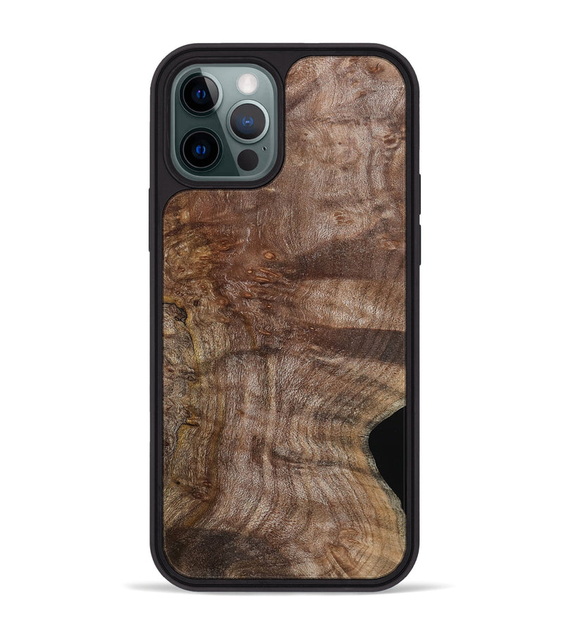iPhone 12 Pro Max Wood Phone Case - Jeremie (Wood Burl, 802092)