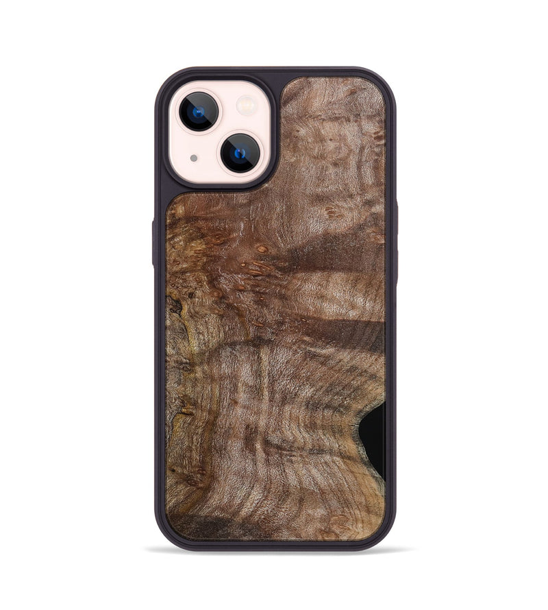 iPhone 14 Wood Phone Case - Jeremie (Wood Burl, 802092)