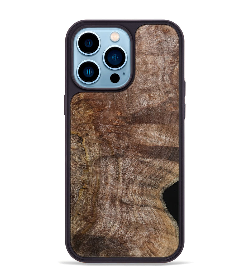 iPhone 14 Pro Max Wood Phone Case - Jeremie (Wood Burl, 802092)