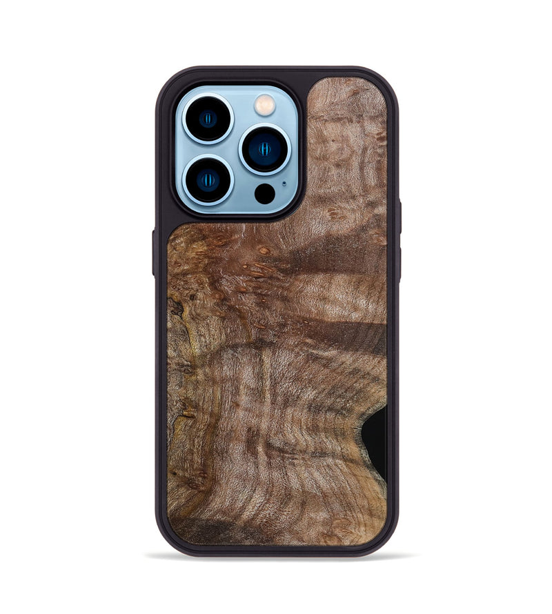 iPhone 14 Pro Wood Phone Case - Jeremie (Wood Burl, 802092)
