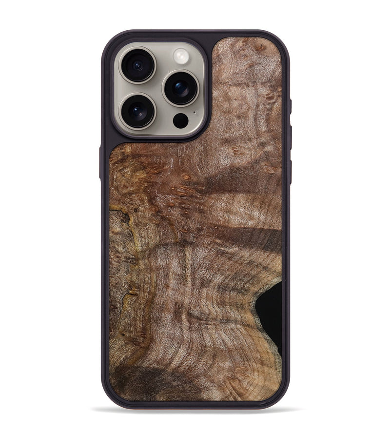 iPhone 15 Pro Max Wood Phone Case - Jeremie (Wood Burl, 802092)
