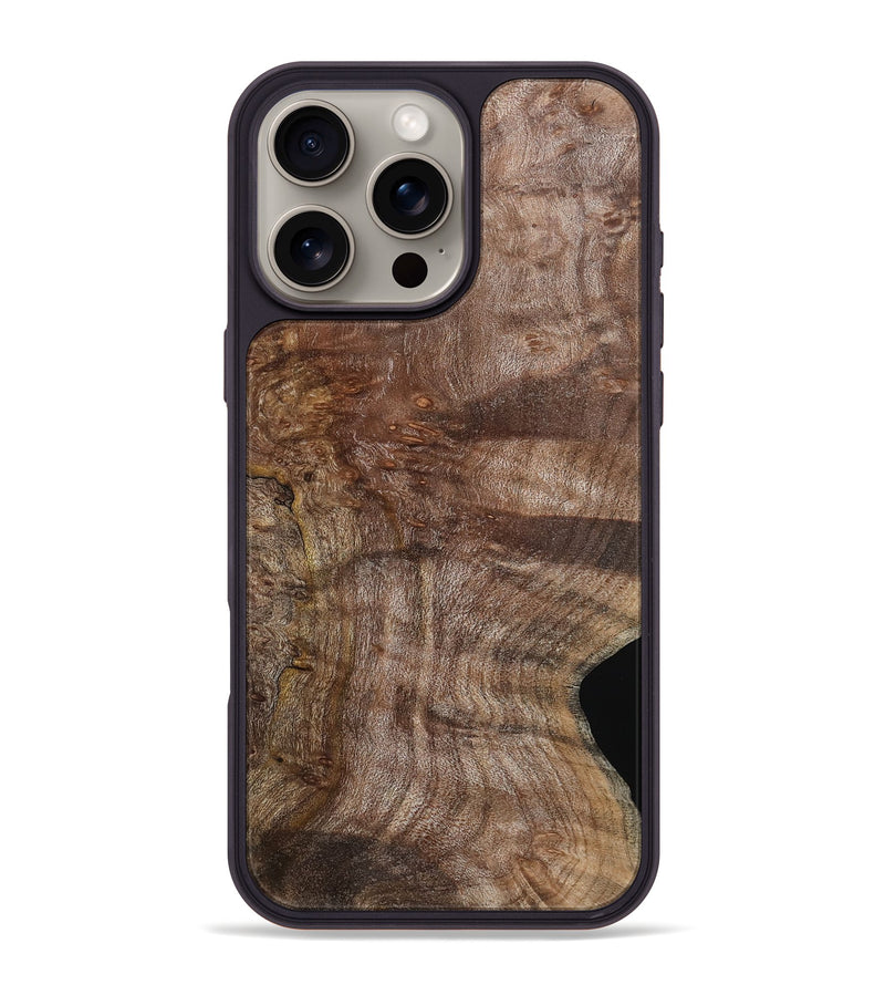 iPhone 16 Pro Max Wood Phone Case - Jeremie (Wood Burl, 802092)