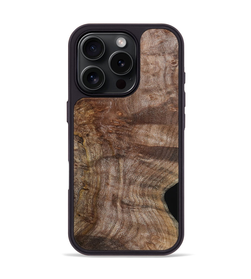 iPhone 16 Pro Wood Phone Case - Jeremie (Wood Burl, 802092)