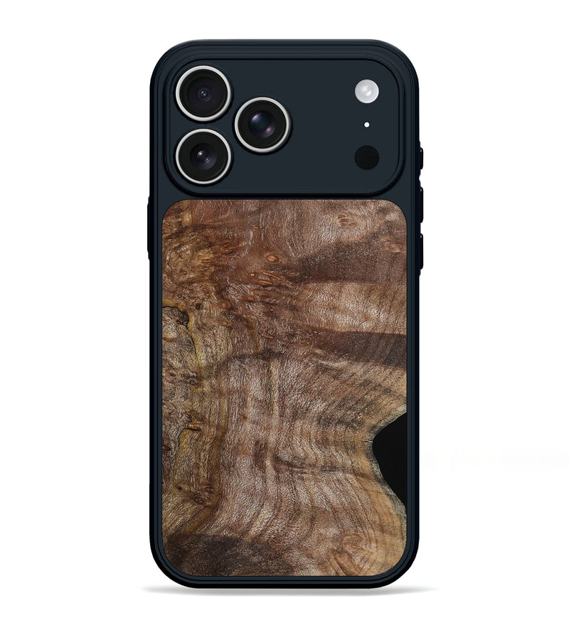 iPhone 17 Pro Max Wood Phone Case - Jeremie (Wood Burl, 802092)