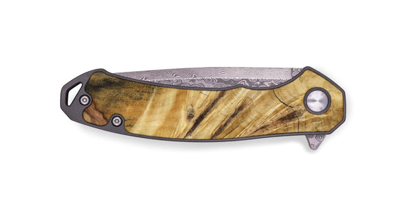 EDC Wood Pocket Knife - Seven (Wood Burl, 802094)