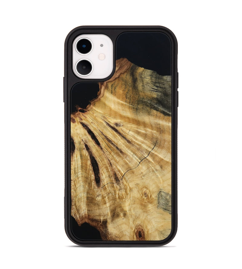 iPhone 11 Wood Phone Case - Seven (Wood Burl, 802094)