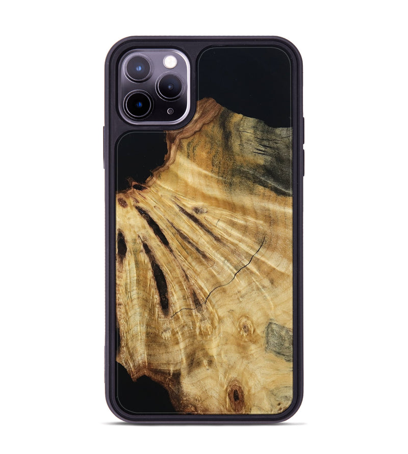 iPhone 11 Pro Max Wood Phone Case - Seven (Wood Burl, 802094)