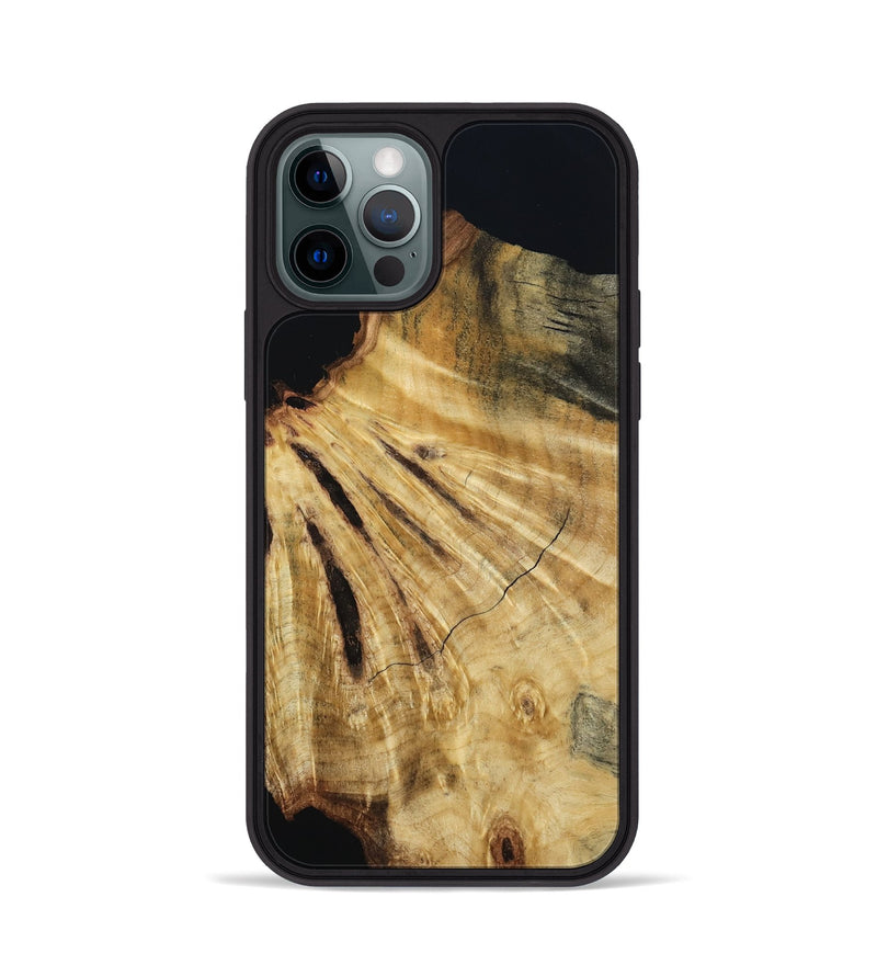iPhone 12 Pro Wood Phone Case - Seven (Wood Burl, 802094)