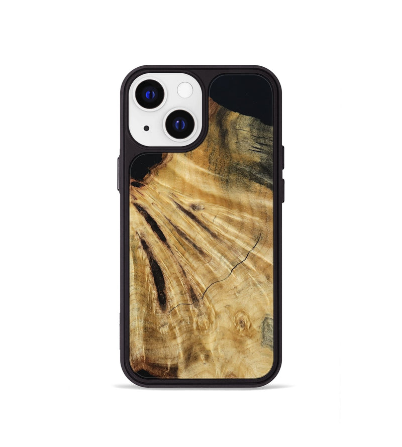 iPhone 13 mini Wood Phone Case - Seven (Wood Burl, 802094)