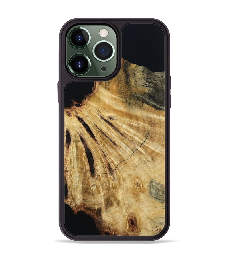 iPhone 13 Pro Max Wood Phone Case - Seven (Wood Burl, 802094)