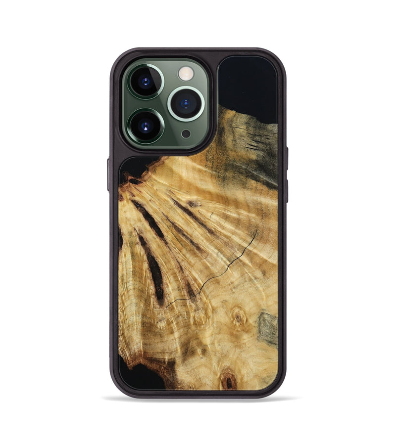 iPhone 13 Pro Wood Phone Case - Seven (Wood Burl, 802094)