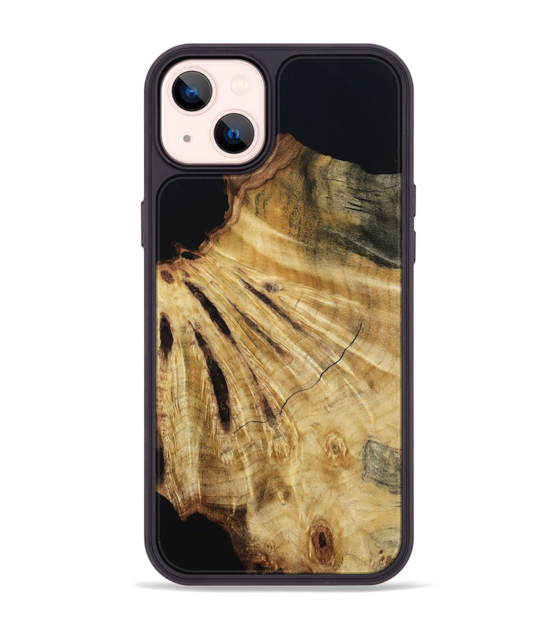 iPhone 14 Plus Wood Phone Case - Seven (Wood Burl, 802094)