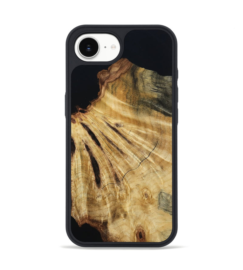 iPhone 16e Wood Phone Case - Seven (Wood Burl, 802094)