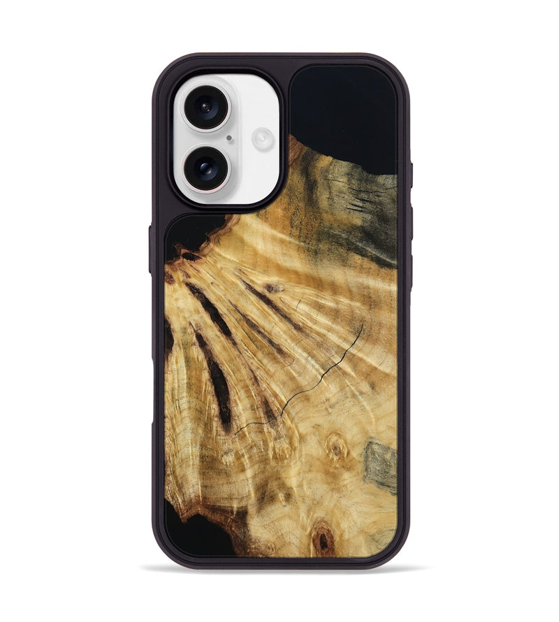 iPhone 17 Wood Phone Case - Seven (Wood Burl, 802094)